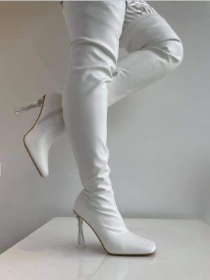 BOUJEE BOOTS WHITE