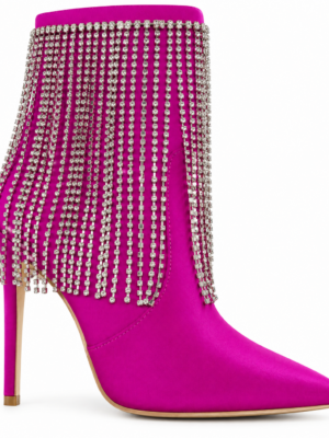 Tania Booties Fuchsia