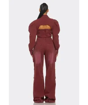 Call Me Cutie Cargo Jumpsuit