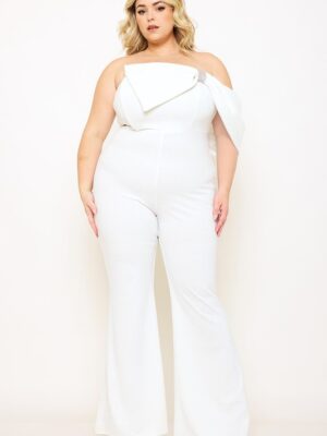 Pleasant Surprise Jumpsuit White