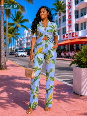 Blue Tropicana Resort Set