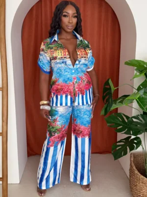 The French Riviera Pant Set