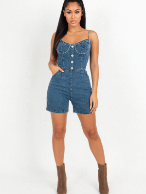 Crystal Blues Romper