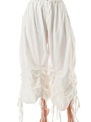 Cloud Nine Wide-Leg Pants White