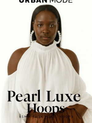 Pearl Luxe Hoops