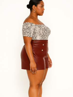 Rich Tones Shorts Burgundy