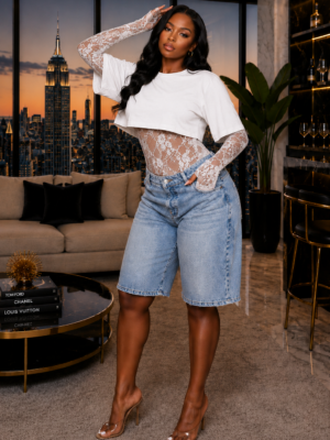 Lace Me Luxe Bodysuit Assorted Colors