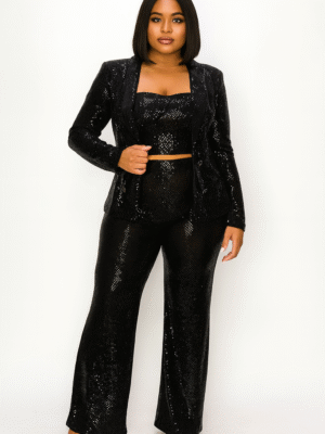 Luxe Illusion 3Pc Set Black
