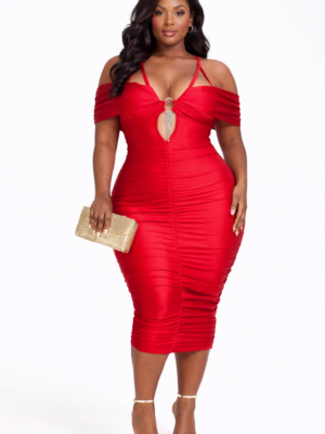 Diamond Heat Midi Curvy