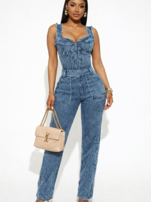 Denim Empress Jumpsuit