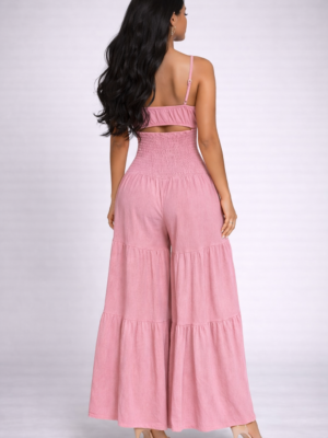 Flirt & Flow Jumpsuit Pink