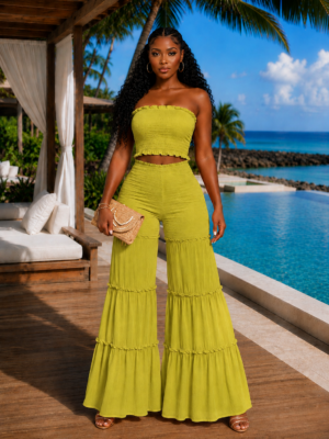 Luxe Escape Set Chartreuse