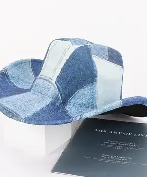 Denim Cowgirl Hat