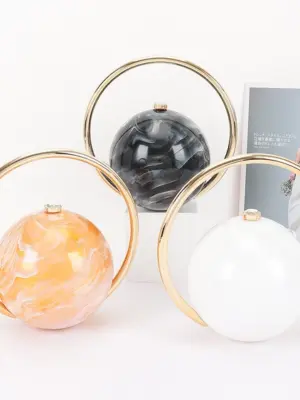 The Glam Ball Clutch