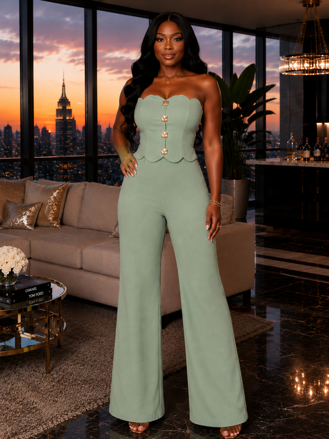 That Girl Luxe Set Sage