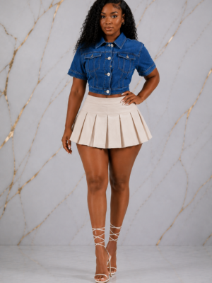 Bow Business Denim Jacket
