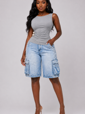 Soft Spoken Luxe Top Grey