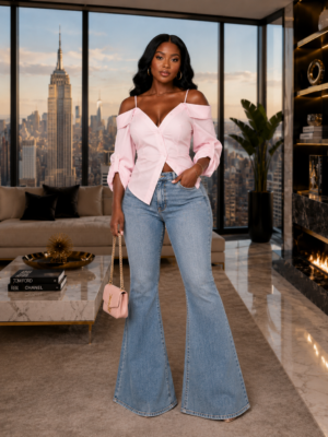 Pretty Persuasion Button Down Pink