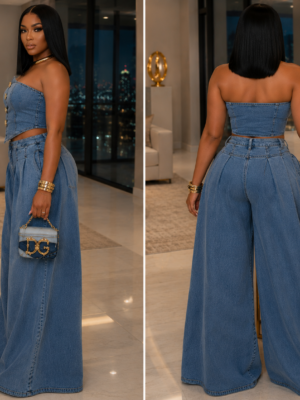 Dynasty Denim 2PC Set