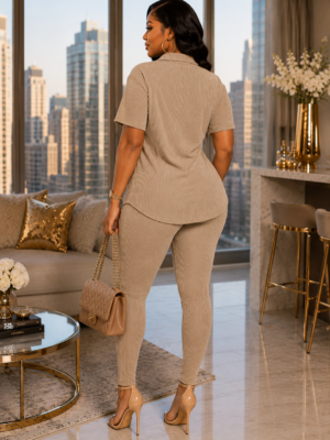 Soft Era Pant Set Mocha