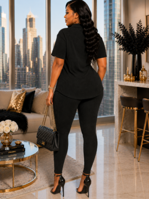 Soft Era Pant Set Black