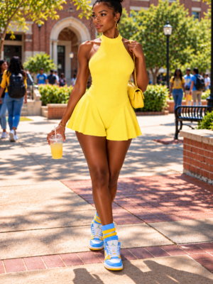 Soft Era Romper Yellow