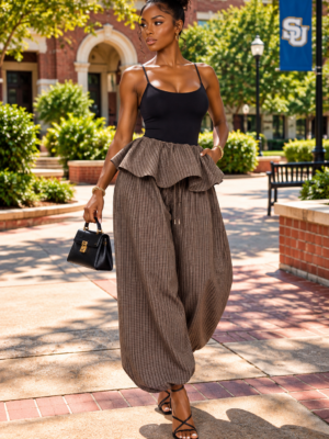 Check My Attitude Harem Pants