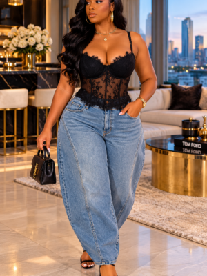 Lace Agenda Corset Curvy